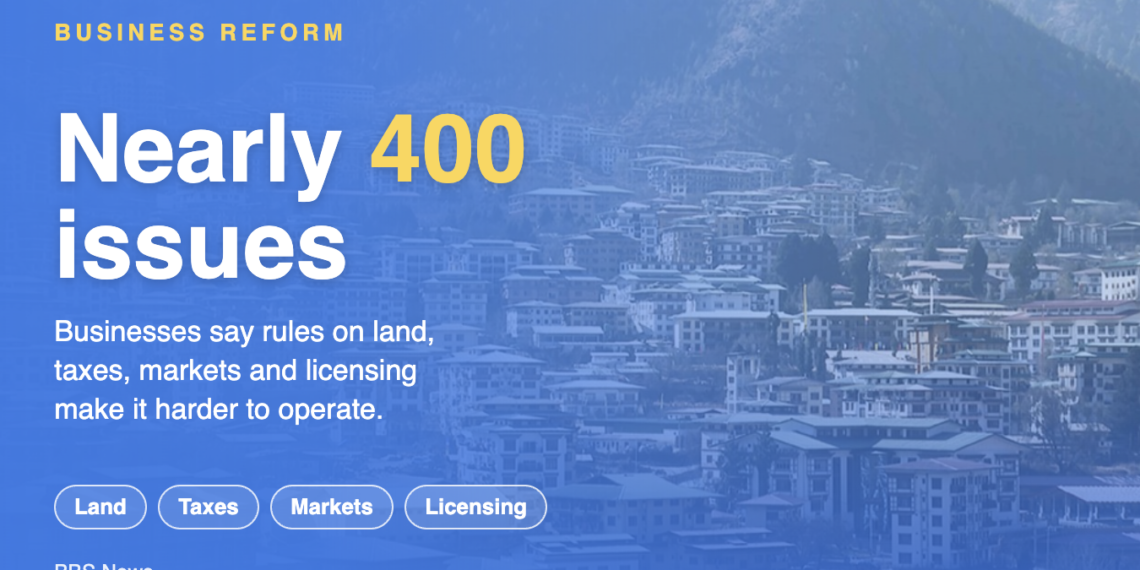 Government identifies nearly 400 issues affecting businesses